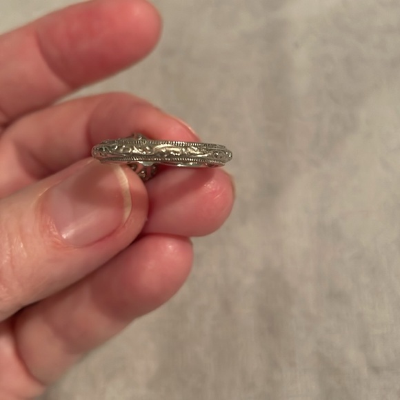 Tacori engagement ring Sterling Silver - Picture 8 of 13